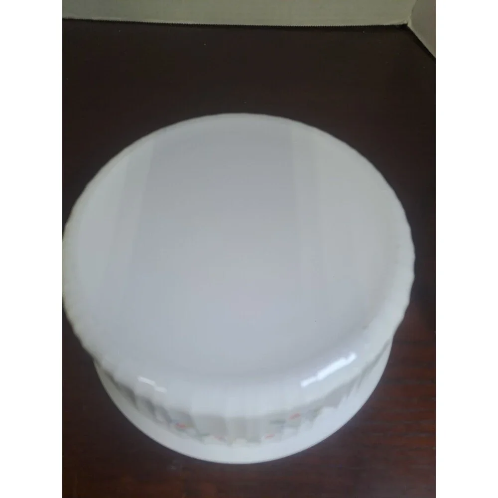 Vintage Corningware English Meadow 2quart Ribbed Round Casserole Dish
